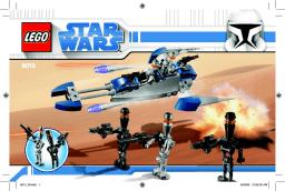 Lego Star Wars 8015 Manuel utilisateur