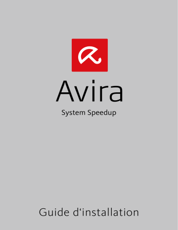 Mode d'emploi | AVIRA System Speedup 2014 Manuel utilisateur | Fixfr