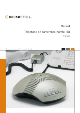 Konftel 50 Manuel utilisateur