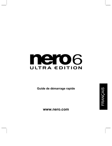Manuel du propriétaire | Nero NERO 6 ULTRA EDITION Manuel utilisateur | Fixfr