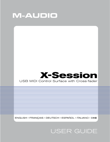 Manuel du propriétaire | M-Audio X-Session Manuel utilisateur | Fixfr