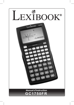 Lexibook GC1750FR Manuel utilisateur