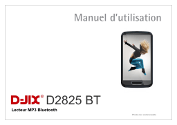 D-JIX D2825 BT Manuel utilisateur