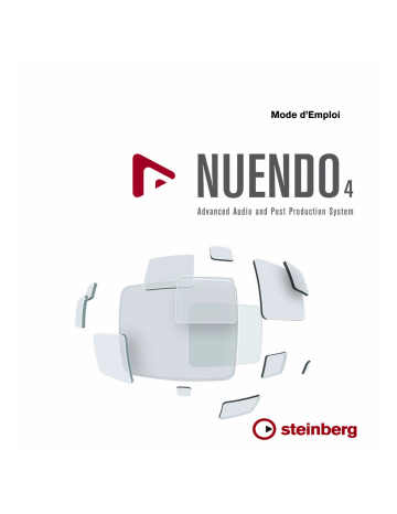 Steinberg Nuendo 4 Mode d'emploi | Fixfr