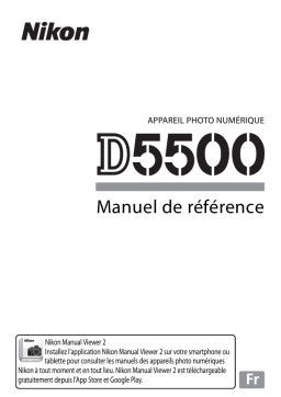 Nikon D5500 Manuel utilisateur