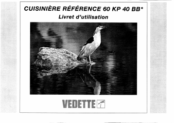 Manuel du propriétaire | Brandt 60KP40BB Manuel utilisateur | Fixfr