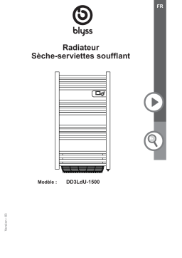 Blyss DDDK1500WT152DA Manuel utilisateur