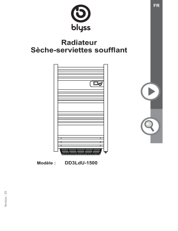 Blyss DDDK1500WT152DA Manuel utilisateur | Fixfr