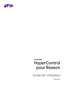 Avid M-Audio HyperControl Reason Mode d'emploi