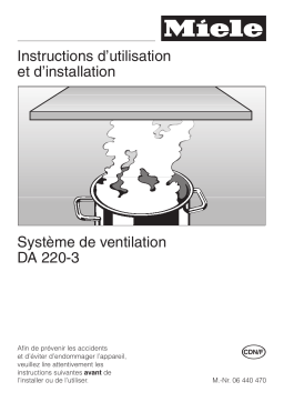 Miele DA 220-3 Manuel utilisateur