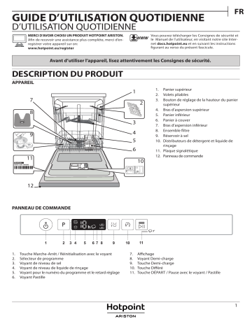 Mode d'emploi | Whirlpool HI 5010 C Manuel utilisateur | Fixfr