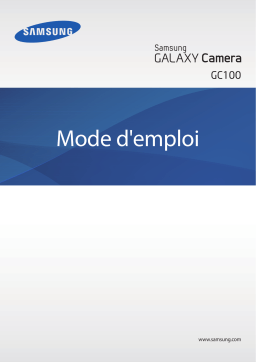Samsung Galaxy Camera GC100 Mode d'emploi