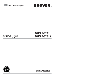 Manuel du propriétaire | Hoover DDY 65543 X FAM Manuel utilisateur | Fixfr