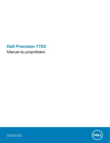 Dell Precision 7720 Manuel du propriétaire | Fixfr