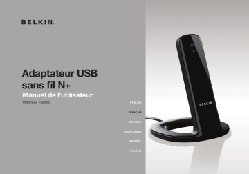 Manuel du propriétaire | Belkin ADAPTATEUR USB SANS FIL N+ #F5D8055ED Manuel utilisateur | Fixfr