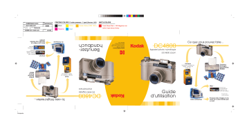 Mode d'emploi | Kodak DC4800 Manuel utilisateur | Fixfr