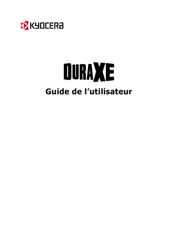 Mode d'emploi | KYOCERA DuraXE bell Manuel utilisateur | Fixfr