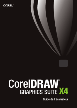 Corel Draw Graphics Suite X4 Manuel utilisateur