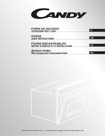 Manuel du propriétaire | Candy FCS600XE Manuel utilisateur | Fixfr