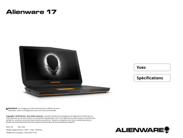 Alienware 17 R3 laptop spécification | Fixfr