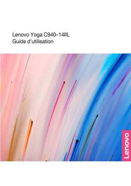 Lenovo Yoga C940 Manuel utilisateur