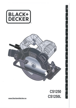 Black & Decker CS1250LK Manuel utilisateur