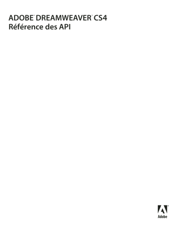 Manuel du propriétaire | Adobe Dreamweaver CS4 Manuel utilisateur | Fixfr