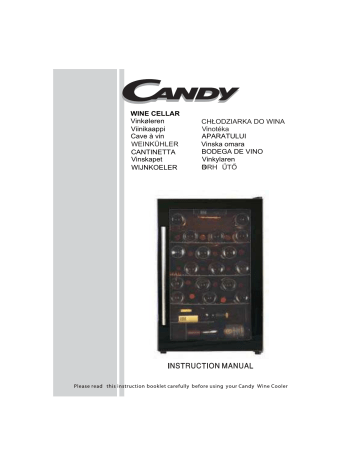 Manuel du propriétaire | Candy CCVA 155 GL,MV Manuel utilisateur | Fixfr