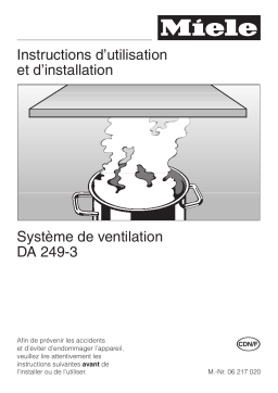 Miele DA 249-3 Manuel utilisateur