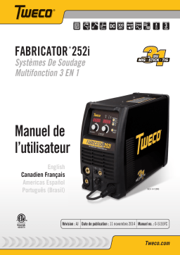 ESAB FABRICATOR252i Manuel utilisateur