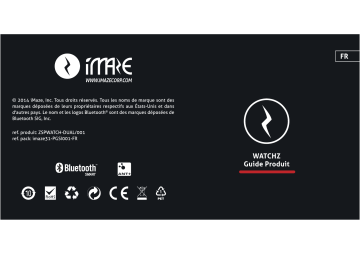 iMaze Watchz Mode d'emploi | Fixfr