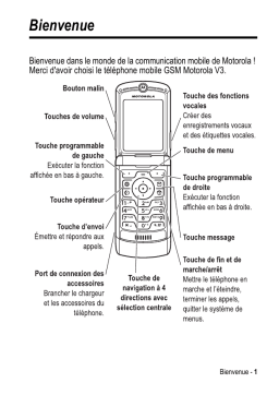 Motorola V3 Mode d'emploi