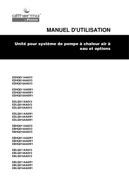 Daikin EDHQ016AA6V3 Manuel utilisateur