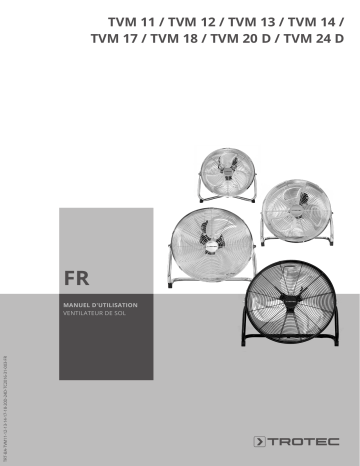 Manuel du propriétaire | Trotec TVM12 Manuel utilisateur | Fixfr