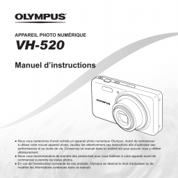 Olympus VH520 Manuel utilisateur