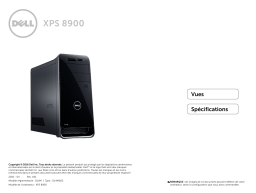 Dell XPS 8900 desktop spécification