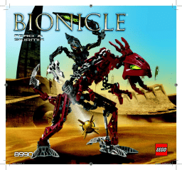Lego Bionicle - Fero and Skirmix 8990 Manuel utilisateur