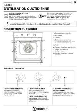 Indesit IFW6834BL Manuel utilisateur