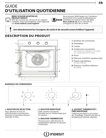 Manuel du propriétaire | Indesit IFW6834BL Manuel utilisateur | Fixfr