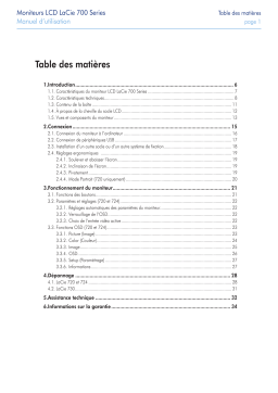 LaCie 730 EASYHOOD LOGICIEL DE CALIBRATION Manuel utilisateur