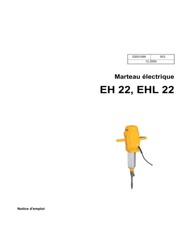 EHL 22/400 WSZ | EH 22/400 WSZ | EH 22/400 EE25x108 | EH 22/400 | Wacker Neuson EH 22/220 Electric Breaker Manuel utilisateur | Fixfr