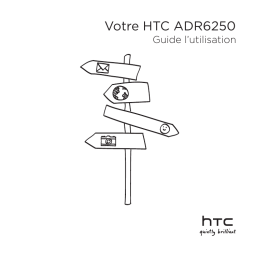 HTC ADR6250 Manuel utilisateur