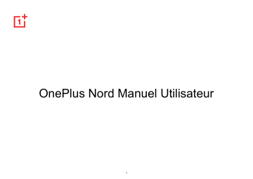 Mode d'emploi | OnePlus Nord Manuel utilisateur | Fixfr