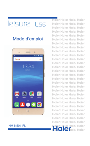 HM-N501-FL | Haier Leisure L56 Mode d'emploi | Fixfr