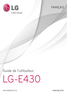 LG Série Optimus L3 II Manuel utilisateur