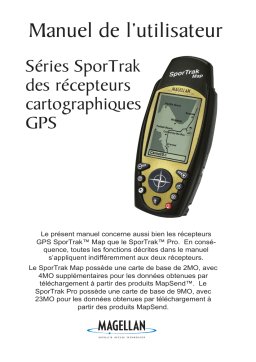 Magellan SPORTRAK MAP Manuel utilisateur