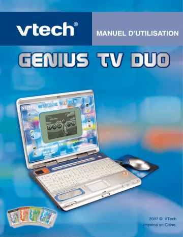 Manuel du propriétaire | VTech GENIUS XL TV DUO Manuel utilisateur | Fixfr