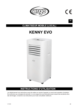 Argo KENNY EVO Manuel utilisateur