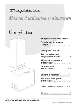 Aeg-Electrolux PLFU1777DS Manuel utilisateur