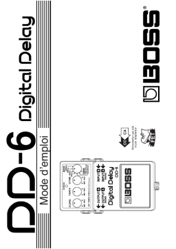 Roland DD-6 Manuel utilisateur